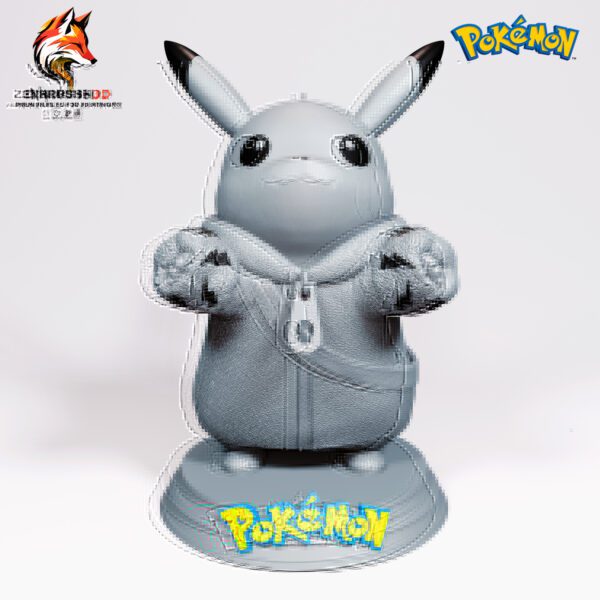 Pikachu Band - Pokemon STL 3D PRINTING - Imagen 3